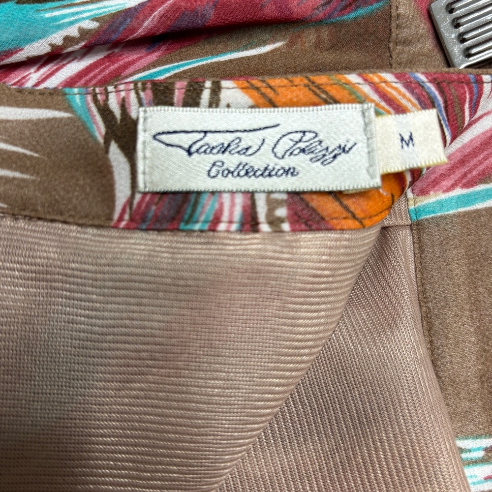 Tasha Polizzi Western Feather Print Long Midi Flowy Design Skirt - Picture 3 of 15